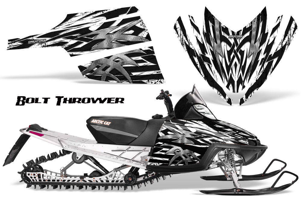 Arctic Cat M Series CrossFire Graphics Kit Bolt Thrower White